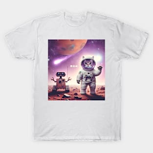 Astronaut Cat T-Shirt